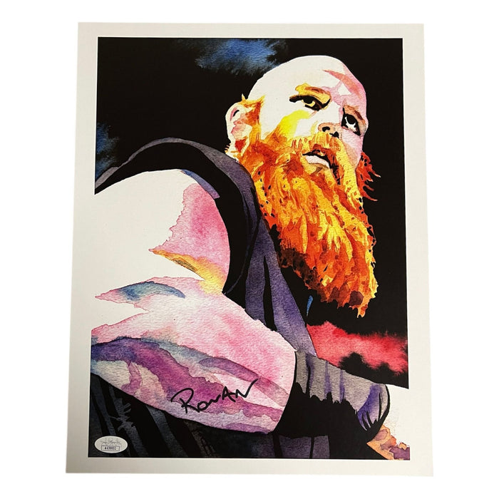 Erick Rowan Schamberger 11 x 14 Poster - JSA AUTOGRAPHED