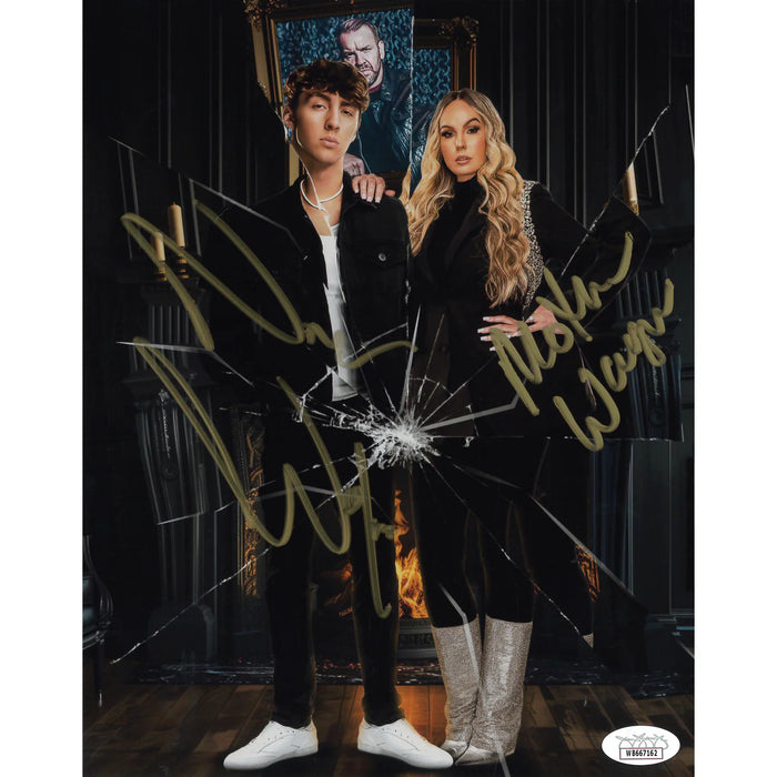 The Waynes AsylumGFX MEATLLIC 8 x 10 Promo - JSA DUAL AUTOGRAPHED