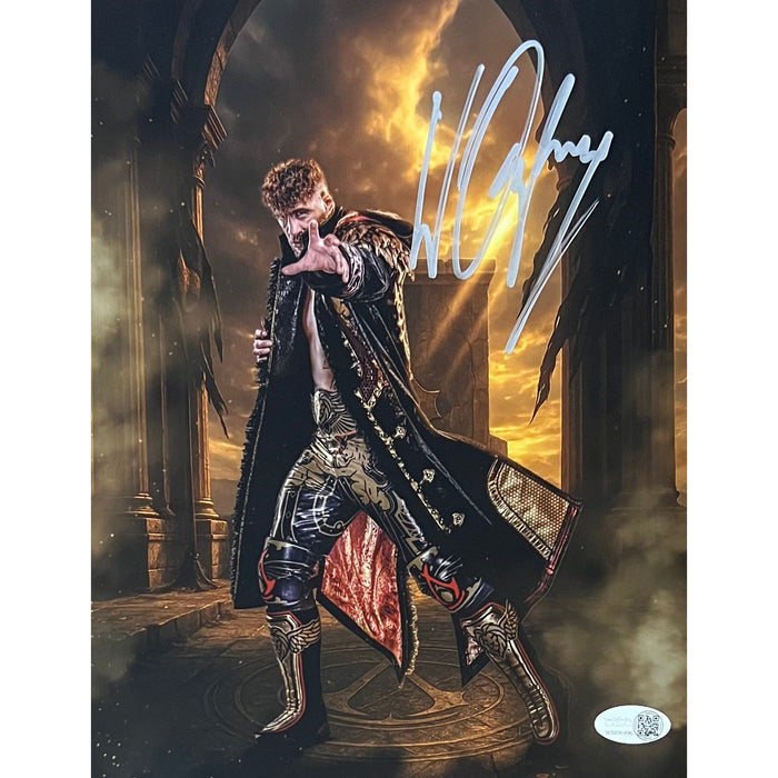 Will Ospreay Metallic 8 x 10 Promo - JSA AUTOGRAPHED