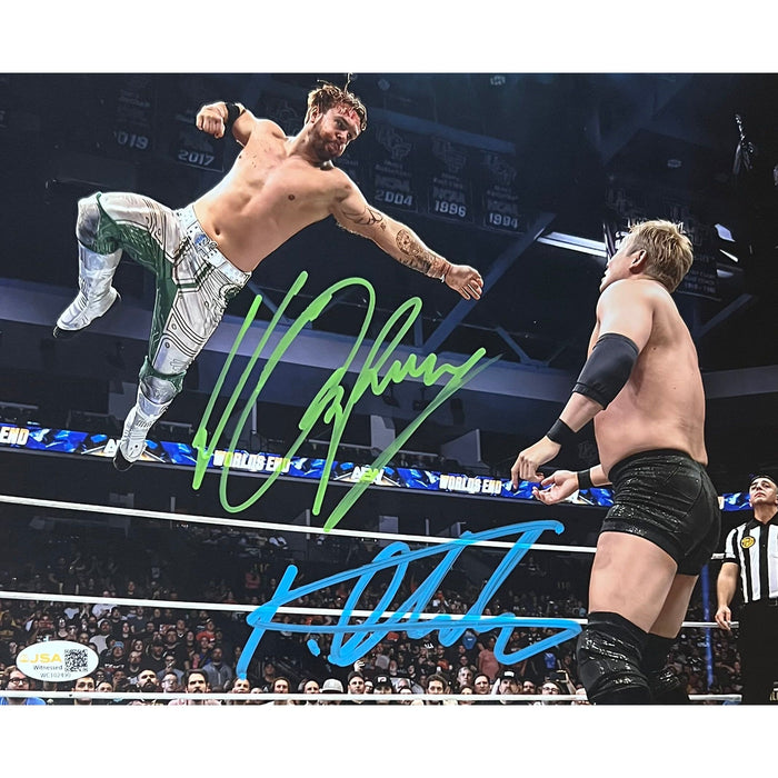 Will Ospreay & Kazuchika Okada 8 x 10 Promo  - JSA AUTOGRAPHED