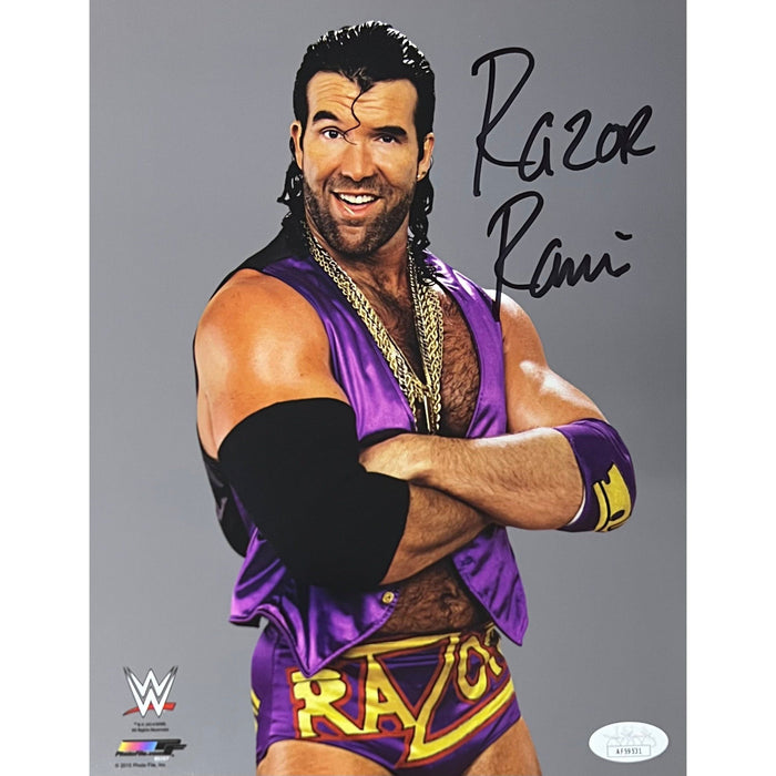 Razor Ramon PF 8x10 Promo - JSA Autographed