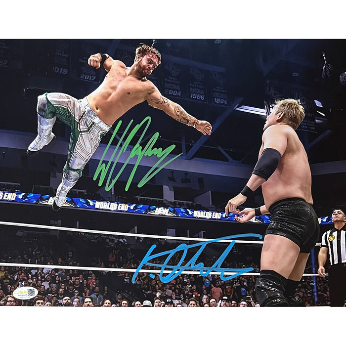 Will Ospreay & Kazuchika Okada 11 x 14 Poster - JSA AUTOGRAPHED