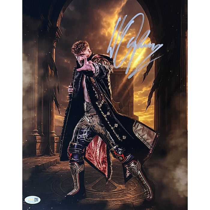 Will Ospreay METALLIC 11 x 14 Poster - JSA AUTOGRAPHED