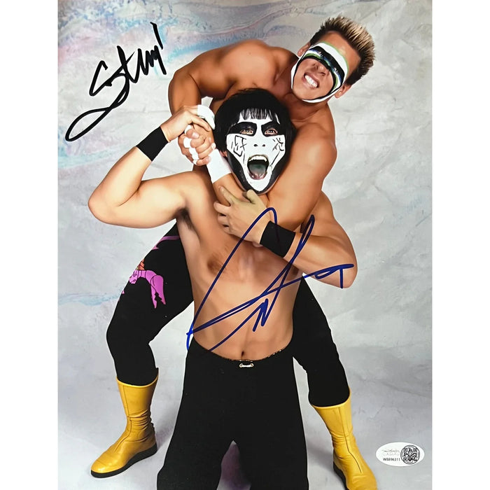 The Great Muta & Sting 11 x 14 Poster - JSA Dual Autographed