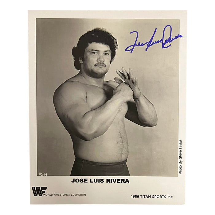 Jose Luis Rivera 8x10 Promo ( RP ) - Autographed