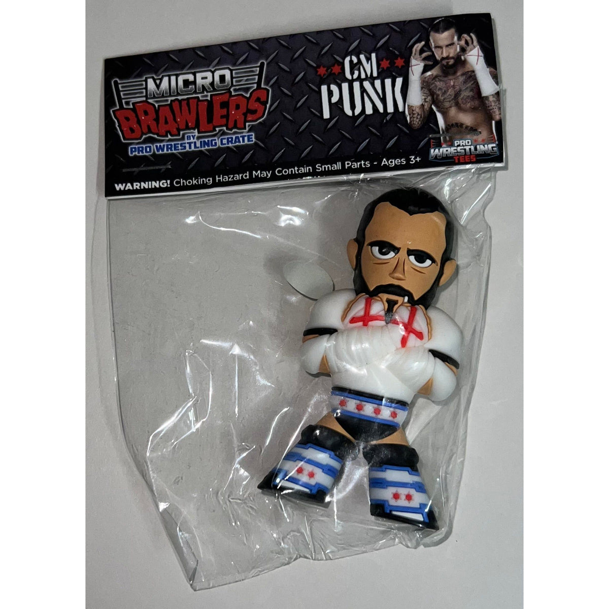 Unsigned Click CM Punk Micro Brawler - Unsigned — Highspots UK