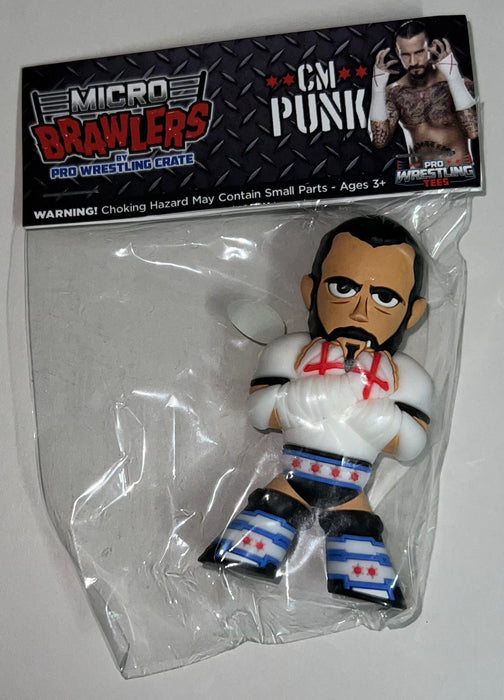 CM Punk Micro Brawler - Unsigned