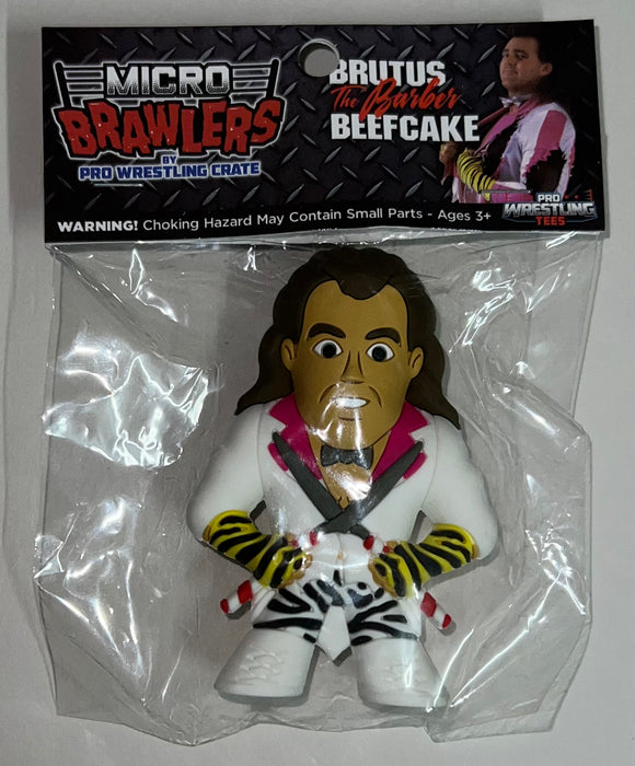 Brutus The Barber Beefcake Micro Brawler - Unsigned