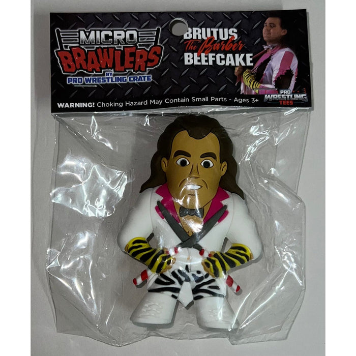 Brutus The Barber Beefcake Micro Brawler - Unsigned