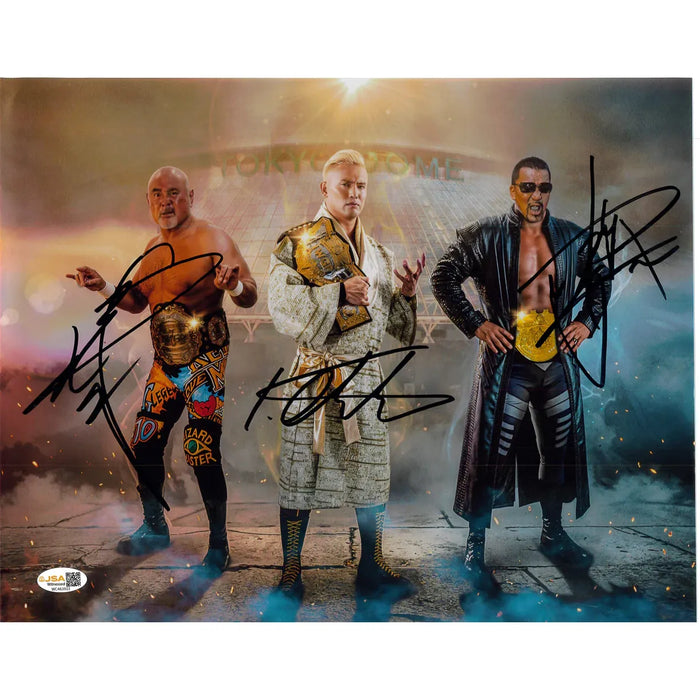 Okada, Muta, & Chono Generations Metallic 11 x 14 Poster - JSA Autographd