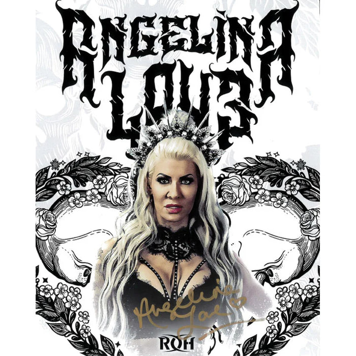 Angelina Love 8x10 Promo - Autographed