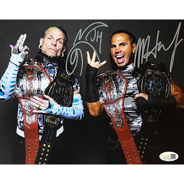 The Hardy Boyz 8x10 Promo - JSA Dual Autographed