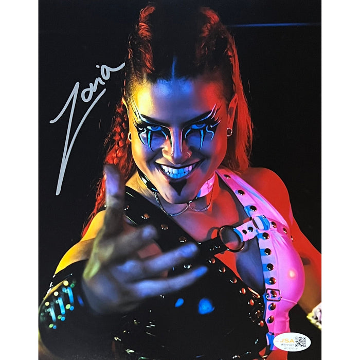 Zaria 8x10 Promo - JSA Autographed