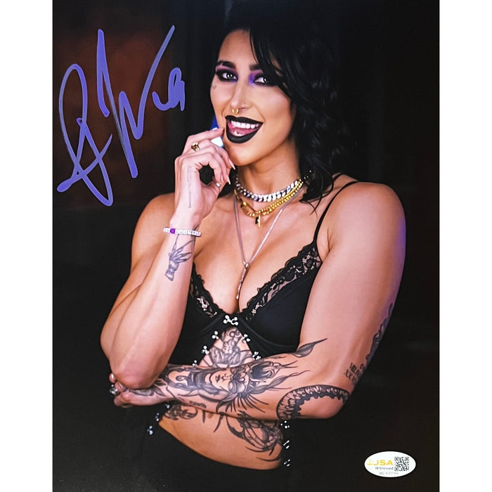 Rhea Ripley 8x10 Promo - JSA Autographed