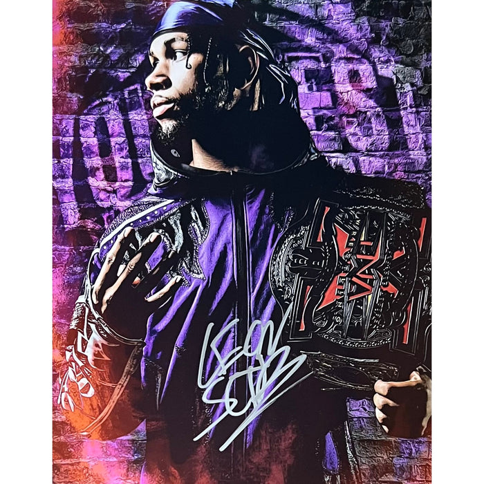 Leon Slater Metallic 8x10 Promo - Autographed