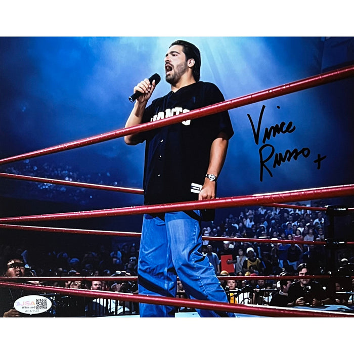 Vince Russo 8x10 Promo - JSA Autographed