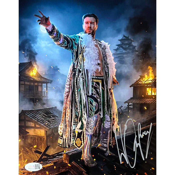 Will Ospreay Metallic 8x10 Promo - JSA AUTOGRAPHED