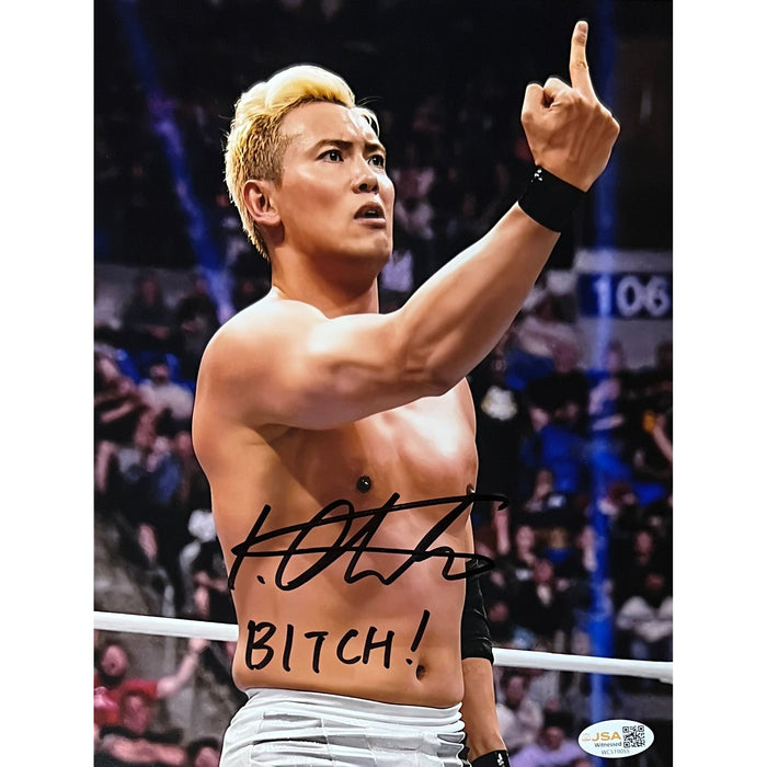 Kazuchika Okada 8 x 10 Promo - JSA Autographed