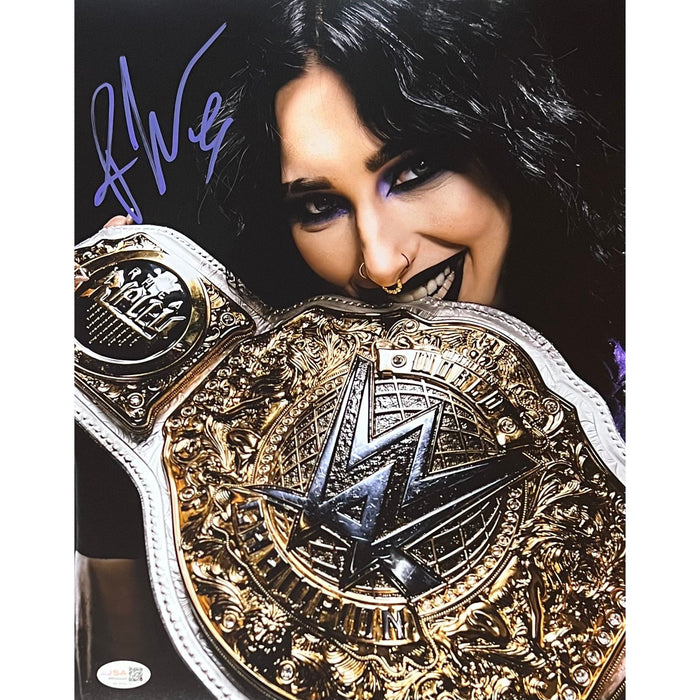 Rhea Ripley 11x14 Poster - JSA Autographed