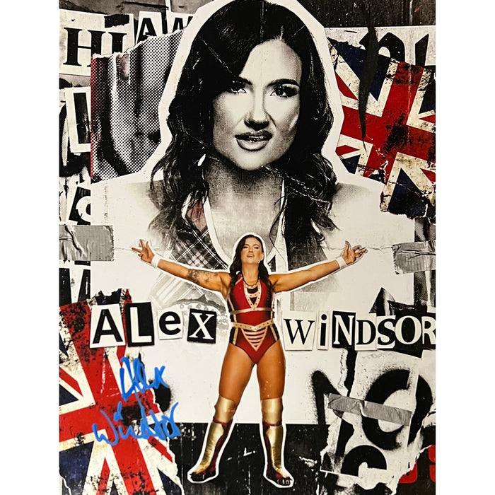Alex Windsor Metallic 11x14 Poster - Autographed