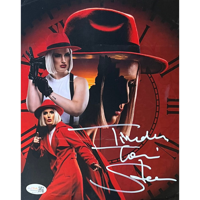 Timeless Toni Storm 8x10 Metallic Promo - JSA Autographed
