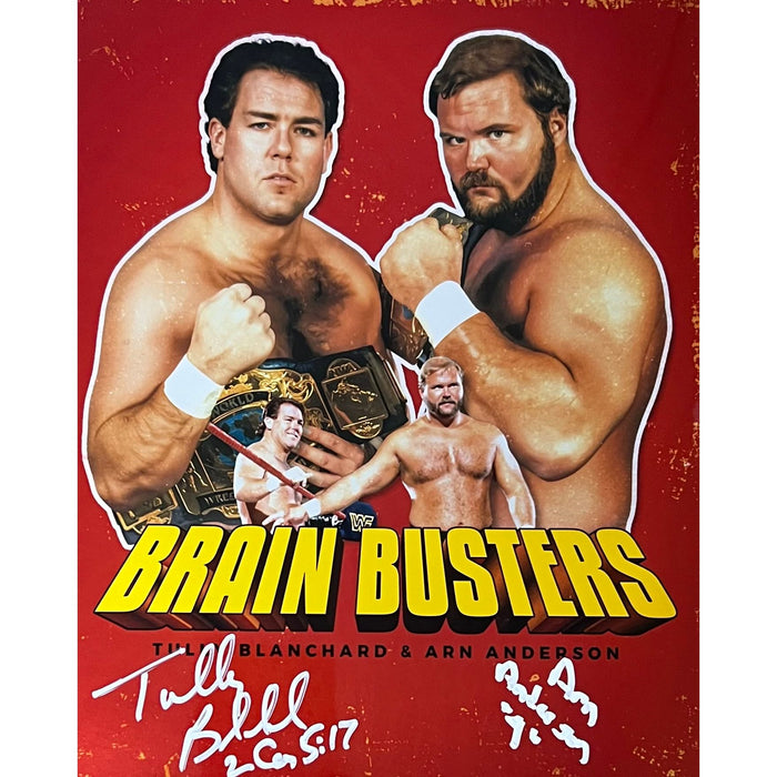 Brain Busters 8 x 10 Promo - Dual Autographed