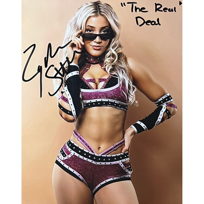 Zayda Steel 8 x 10 Promo - Autographed