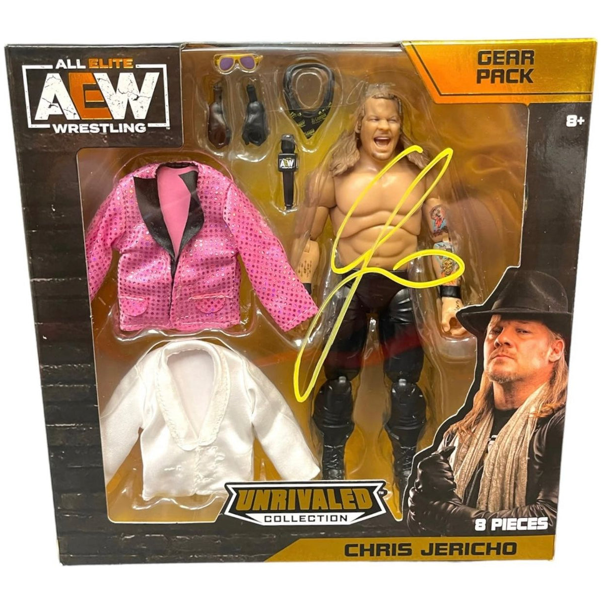 Chris Jericho Aew Elite Gear Pack Autographed — Highspots Uk