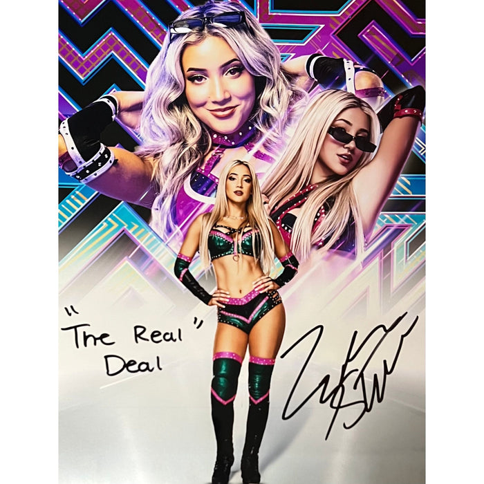 Zayda Steel Metallic 11 x 14 Poster - Autographed