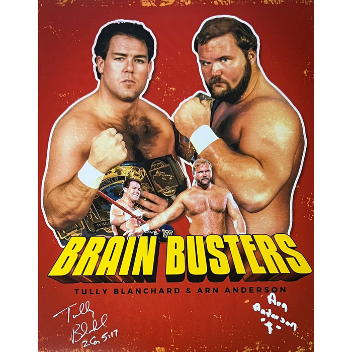 Brain Busters 11 x 14 Poster - Dual Autographed