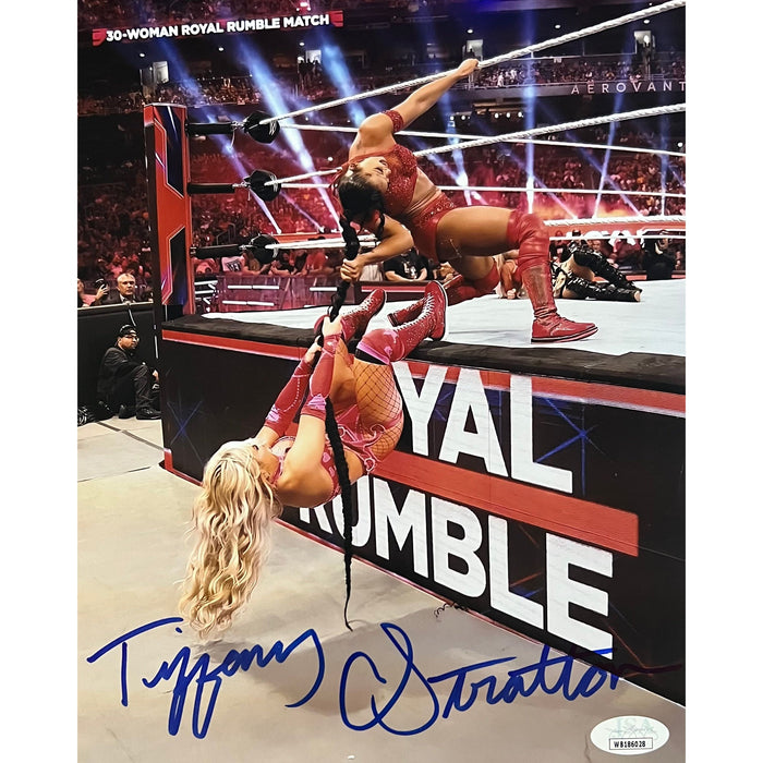 Tiffany Stratton Royal Rumble 8x10 Promo - JSA Autographed