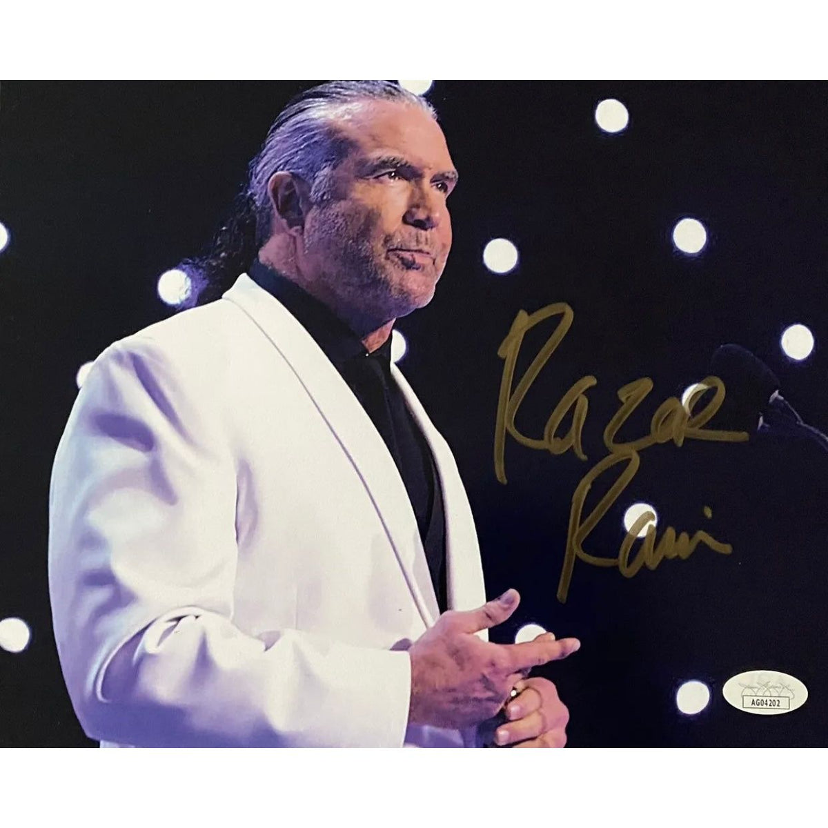 Razor Ramon Card Razor Ramon Promo - JSA Autographed — Highspots UK