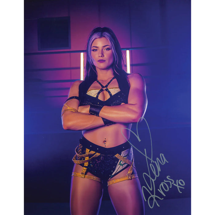 Lena Kross Arms Crossed 8 x 10 Promo - AUTOGRAPHED