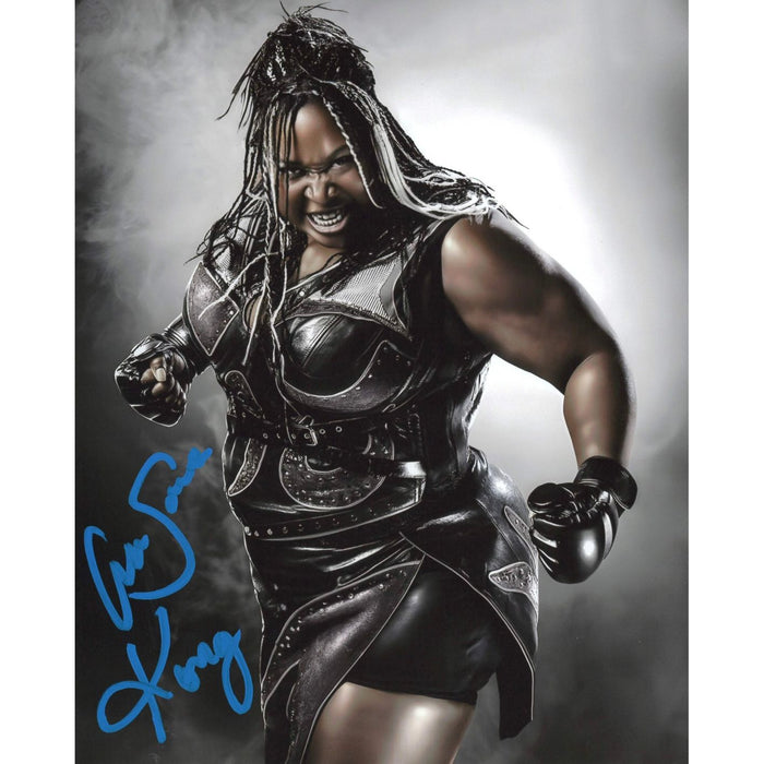 Awesome Kong Light Gray BG 8 x 10 Promo - AUTOGRAPHED