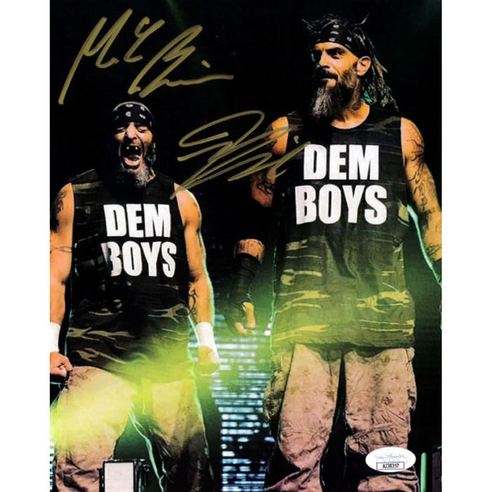 Briscoe Brothers Dem Boys 8 x 10 Promo - JSA DUAL AUTOGRAPHED