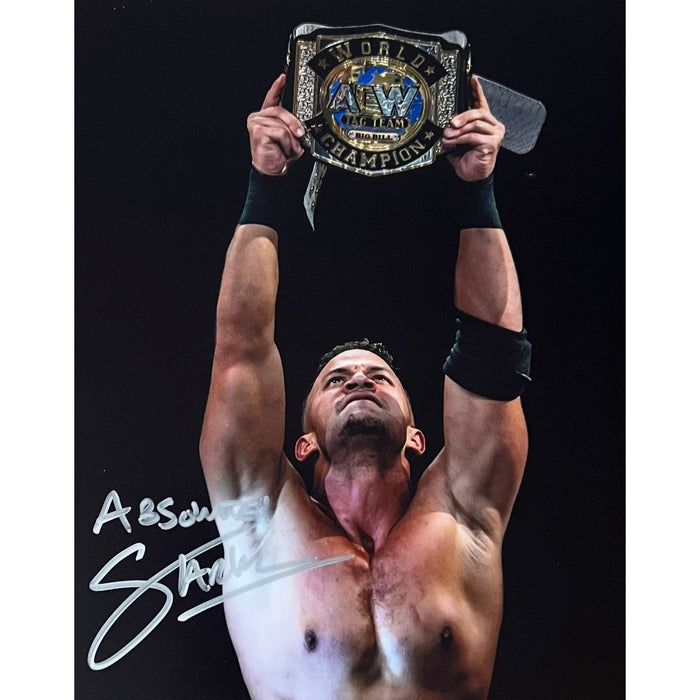 Ricky Starks 8 x 10 Promo - AUTOGRAPHED