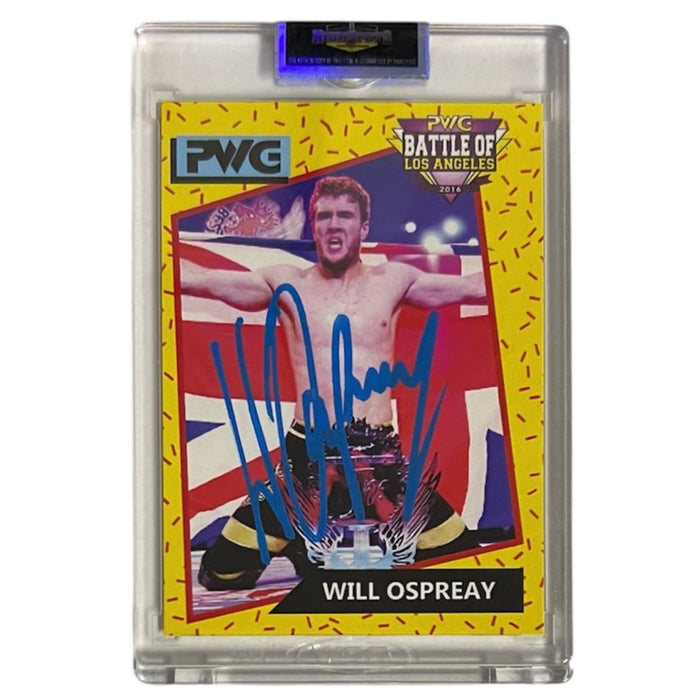 Will Ospreay PWG Rookie Trading Card - Autographed