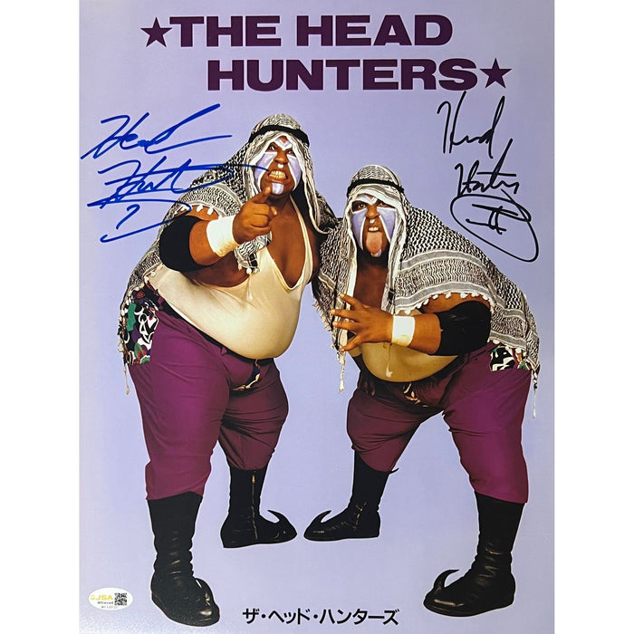 Headhunters 11 x 14 Poster - JSA DUAL AUTOGRAPHED