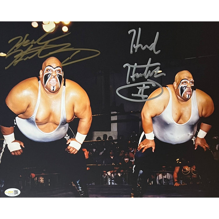 Headhunters 11 x 14 Poster - JSA DUAL AUTOGRAPHED