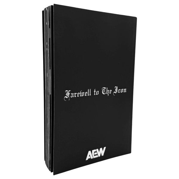 Sting’s Final Match Zine - JSA Autographed