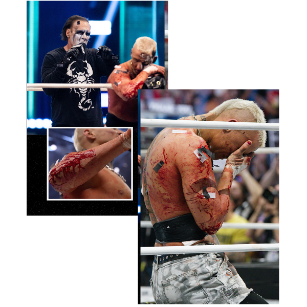 Sting’s Final Match Zine - JSA Autographed