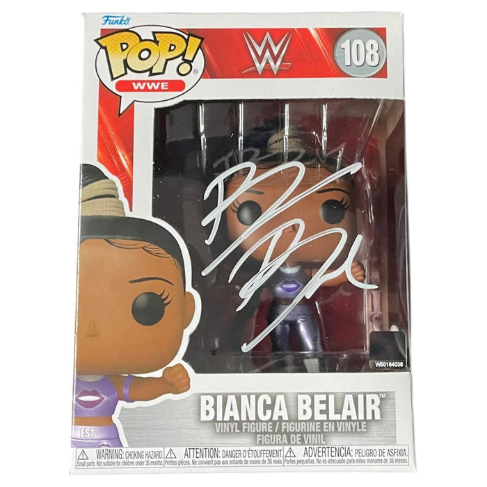 ***PREORDER***Bianca Belair Funko #108 - JSA Autographed