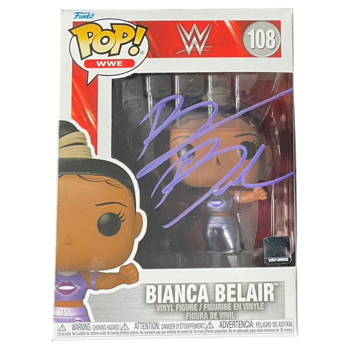 ***PREORDER***Bianca Belair Funko #108 - JSA Autographed