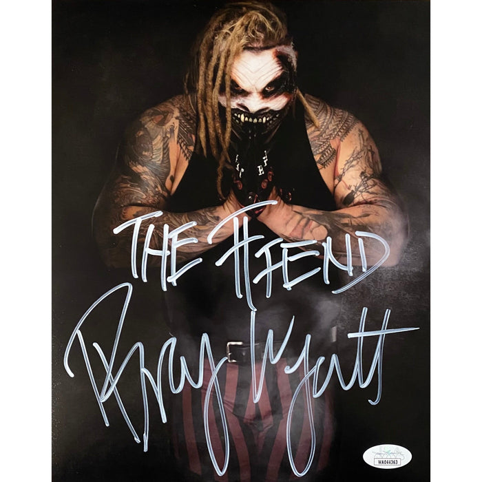 Bray Wyatt “The Fiend” Promo - JSA Autographed