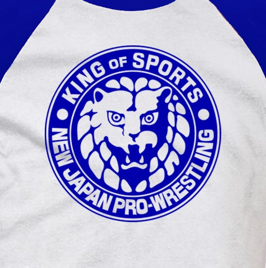 NJPW - Lion Mark Royal Baseball T-Shirt