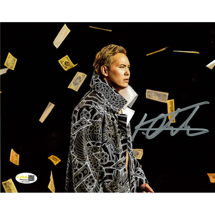 Kazuchika Okada 8 x 10 Promo - JSA AUTOGRAPHED