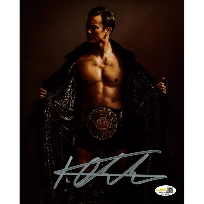 Kazuchika Okada Unified Champ 8 x 10 - JSA Autographed