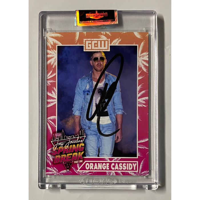 GCW - Orange Cassidy Spring Break Trading Card - Autographed