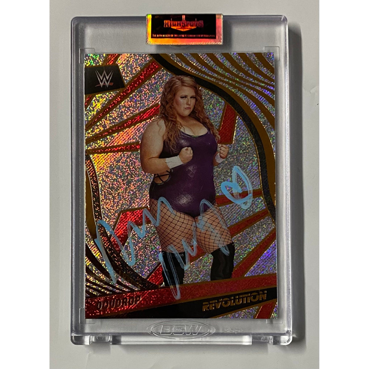 WWE - Dou Drop Topps Trading Card - Autographed — Highspots UK