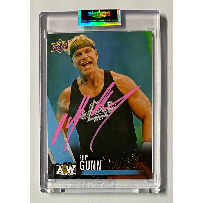 AEW - Billy Gunn Upper Deck Trading Card - Autographed